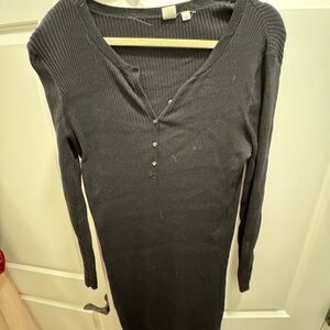 Gap Maternity Black Dress
